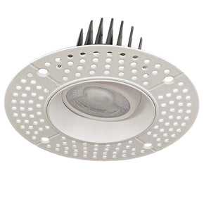 adjustable 3.5 inch trimless gimbal LED downlight mud-in ceiling installation - Available at Electrical Marketplace
