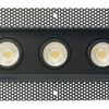 Black 3” triple adjustable gimbal trimless recessed LED light 23W 1800LM 5CCT selectable mud-in installation