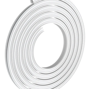 1/2" flexible trimless channel silicon cover, frosted PC opal diffuser for smooth and even LED light diffusion along curved and straight channels. - Available at Electrical Marketplace