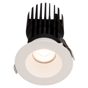 Aster 3-inch round interchangeable LED downlight with selectable color temperature, 15W, designed for energy-efficient, low-profile lighting applications.