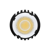 Aster 3-inch high-output round interchangeable LED downlight with selectable color temperature, 24W, ideal for compact and efficient lighting in modern interiors.