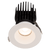 Aster 3-inch high-output round interchangeable LED downlight with selectable color temperature, 24W, ideal for compact and efficient lighting in modern interiors.