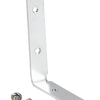 1/2 inch and 1 inch trimless 90 degree connector for linear LED channel systems