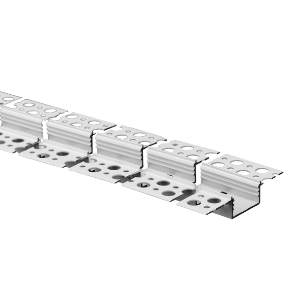 1 Inch Channel Aluminum Trimless Flexible | Tape Light Channels & Accessories Series | 8Ft
