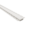8ft 1.5 inch trimless flexible aluminum channel for recessed LED lighting on curved surfaces