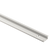 Recessed aluminum LED channel installed in drywall for flush-mount lighting application