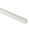8ft 1 inch aluminum corner surface mount channel with frosted diffuser for angled LED strip lighting