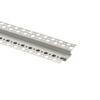 8ft 1/2 inch trimless aluminum channel for recessed LED strip lighting with flush, frameless finish
