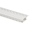 12ft 1 inch trimless aluminum channel for recessed LED strip lighting with flush, frameless finish