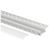 12ft 2 inch trimless aluminum channel for recessed LED strip lighting, providing a sleek, flush finish