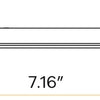 6 inch round flush mount LED ceiling light 5CCT