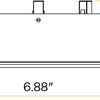 4" Round Trimless Flushed Slim LED Downlight | 1.700Lm Max | 120/277V | CCT Selectable | Star Series | Goodlite G-96622