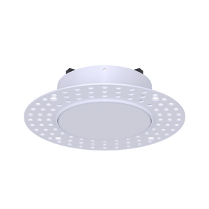 4 inch round trimless flushed slim LED downlight, Star Series, selectable CCT, 20W - Available at Electrical Marketplace