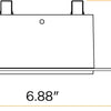 architectural trimless recessed lighting square white