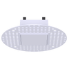 4 inch square trimless flushed slim LED downlight, Star Series, selectable CCT, 20W