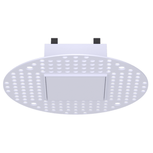 4 inch trimless square LED ceiling light selectable CCT - Available at Electrical Marketplace