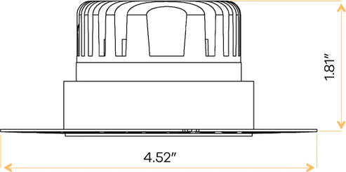 Ten-watt-three-inch-trimless-regressed-led-recessed-light-fixture