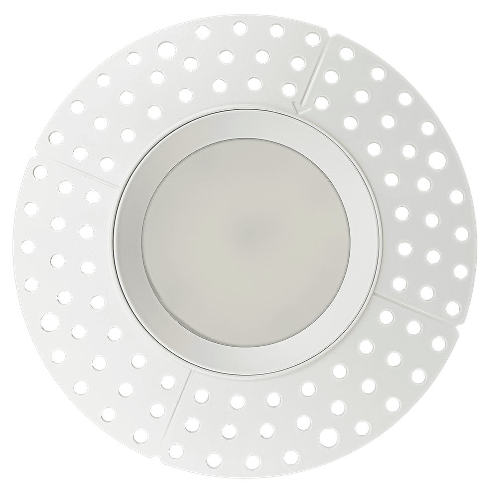 4" Round Regress Trimless Slim LED Downlight | 1.300Lm | 120/277V | CCT Selectable | Regulus Series | Goodlite G-96722