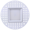 4" Square Regress Trimless Slim LED Downlight | Regulus Series | Selectable CCT | 15W