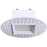 Regulus 4 inch square trimless slim LED recessed downlight