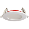 3 inch round slim LED downlight, fire rated, selectable CCT, 8W