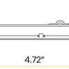 4 inch selectable CCT fire rated recessed ceiling light