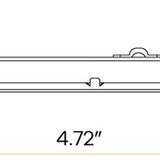 4 inch selectable CCT fire rated recessed ceiling light