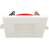 3 inch fire rated square slim LED recessed light 5CCT selectable