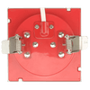 3 inch square slim LED downlight, fire rated, selectable CCT, 8W