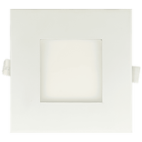 4 inch fire rated square slim LED ceiling light 5CCT selectable