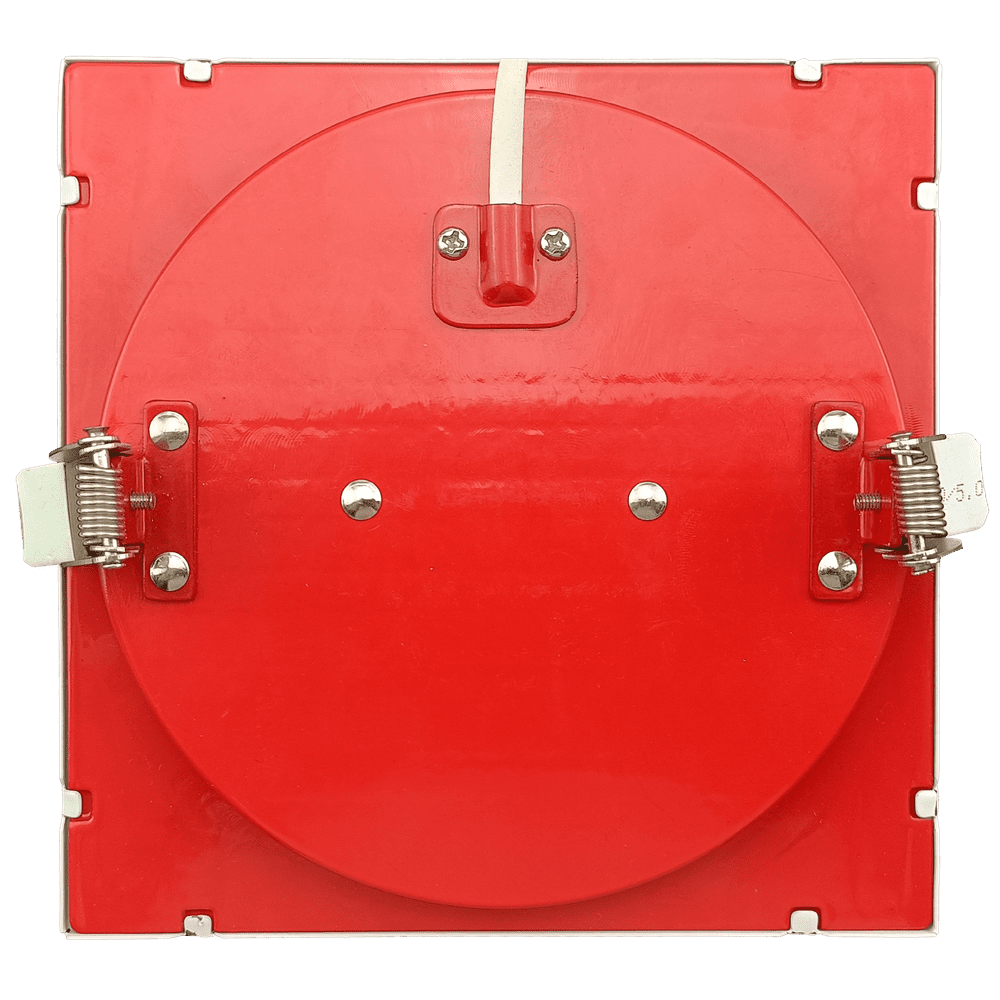 5 inch fire rated square slim LED recessed downlight white flushed trim