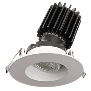 Saturn 3 inch round regress gimbal LED downlight 11W 5CCT white recessed light - Available at Electrical Marketplace