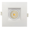 adjustable square 3 inch LED gimbal recessed light with 30 degree tilt and 360 rotation