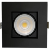 Saturn architectural recessed LED spotlight with tilt and rotation