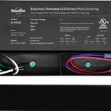 150W 24V electronic LED driver with multi-dimming and IP66 rating