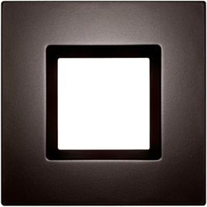 4 inch square bronze LED retrofit cover for recessed lighting - Available at Electrical Marketplace
