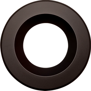 Space 6 inch round LED retrofit bronze trim cover - Available at Electrical Marketplace