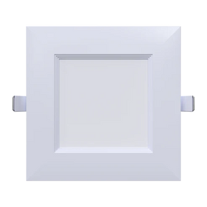 G-97814-fabulon-6-inch-square-flushed-baffle-slim-led-downlight-white - Available at Electrical Marketplace