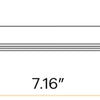 6 inch recessed LED downlight wet location rated