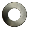 2 inch round slim LED downlight cover available in black and brushed nickel finishes