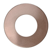 2 inch round slim LED downlight cover available in black, brushed nickel, and bronze finishes