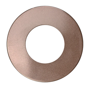 2 inch round slim LED downlight cover available in black, brushed nickel, and bronze finishes - Available at Electrical Marketplace