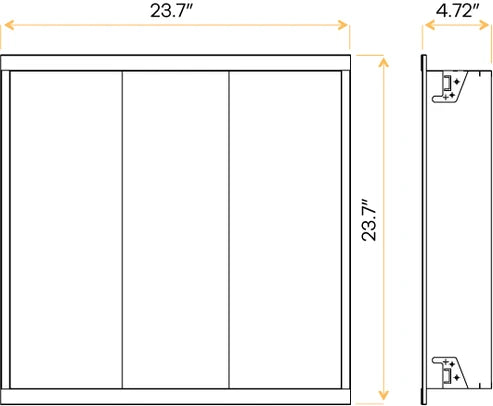 Multi-wattage-selectable-30w-40w-50w-two-by-two-commercial-led-ceiling-light