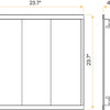 Multi-wattage-selectable-30w-40w-50w-two-by-two-commercial-led-ceiling-light