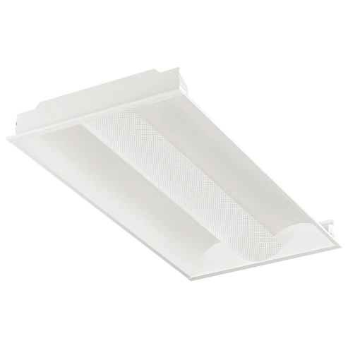 2X4 LED Indirect Center Net Basket Troffer | 8,050 Lumens Max | 120/277V | CCT Selectable | Neptune Series | Goodlite G-98002