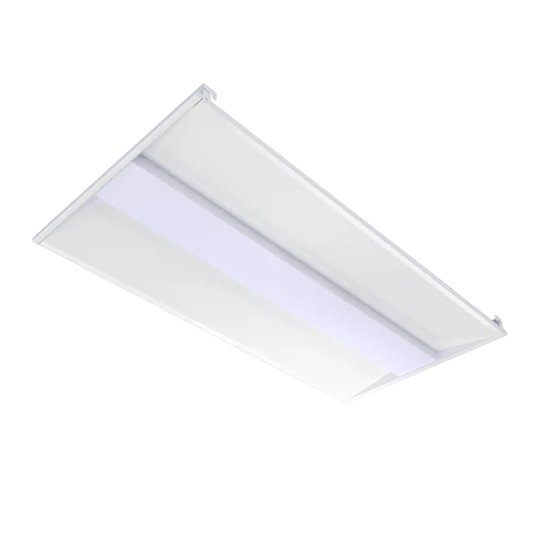 2X4 LED Square Center Basket Troffer | 9,100 Lumens Max | 120/277V | CCT Selectable | Neptune Series | Goodlite G-98012