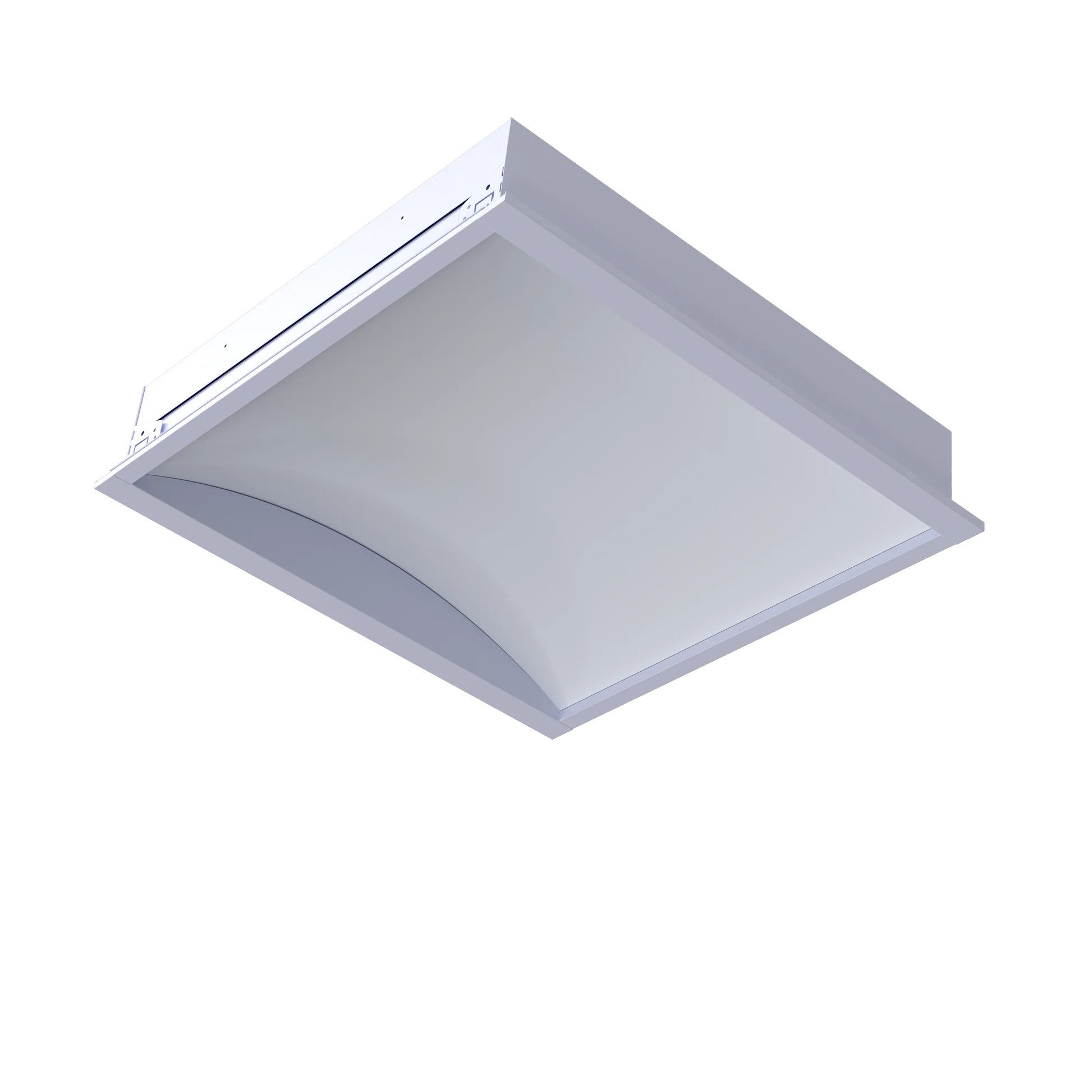 Architectural-two-by-two-lay-in-grid-backlit-vault-led-troffer-fixture