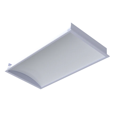 Architectural-two-by-four-lay-in-grid-backlit-vault-led-troffer-fixture