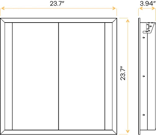 Multi-wattage-selectable-30w-40w-50w-two-by-two-commercial-led-ceiling-light