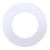 4.5" Round Goof Ring White LED Downlight | Accesories Series